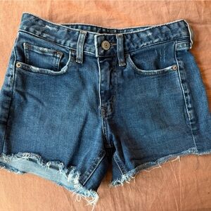 Express Blue Denim Shorts